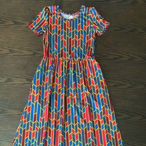 DotDotSmile maxi dress, EUC, girls sz 7